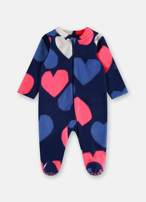 Up Baby - Macacão para Bebê Unissex Estampado Azul - UP BABY