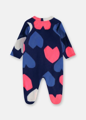 Up Baby - Macacão para Bebê Unissex Estampado Azul - UP BABY