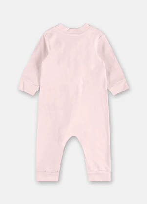 Up Baby - Macacão para Bebê Unissex Manga Longa Rosa - UP BABY