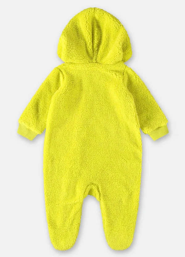 Up Baby - Macacão Unissex para Bebê Amarelo 4