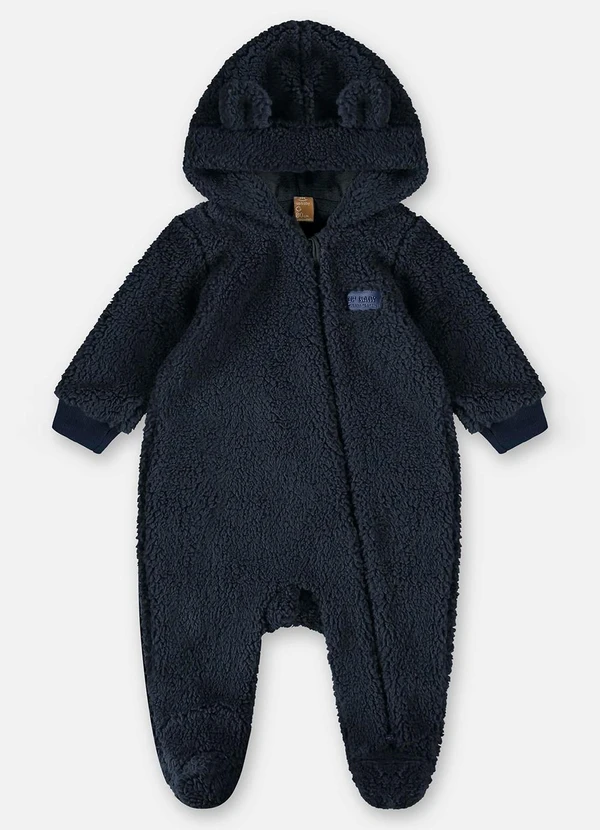 Up Baby - Macacão Unissex para Bebê Azul