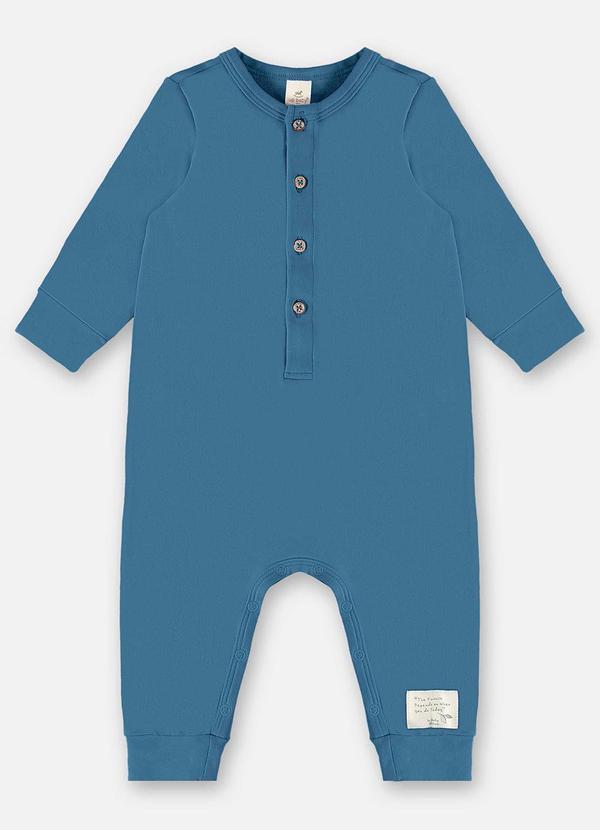 Up Baby - Macacão Unissex para Bebê Azul