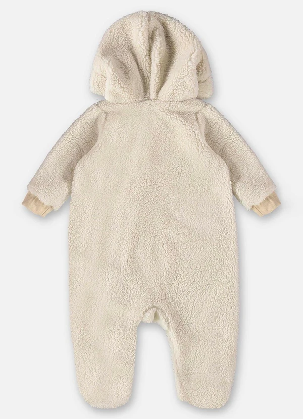 Up Baby - Macacão Unissex para Bebê Bege 4