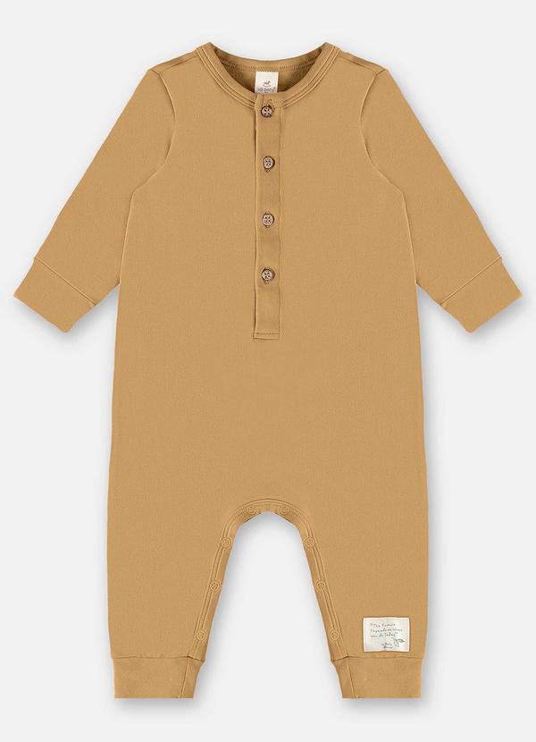Up Baby - Macacão Unissex para Bebê Marrom