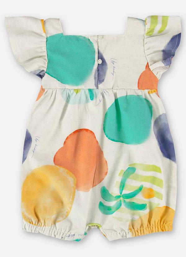 Up Baby - Banho de Sol Bebê em Viscose Laranja 2