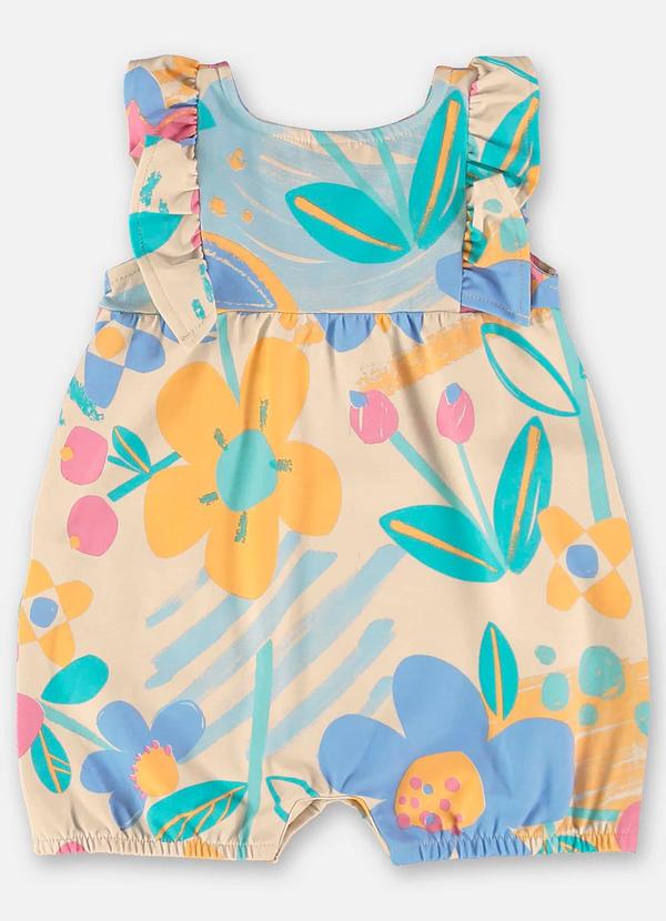 Up Baby - Banho de Sol Bebê Menina em Cotton Azul 2