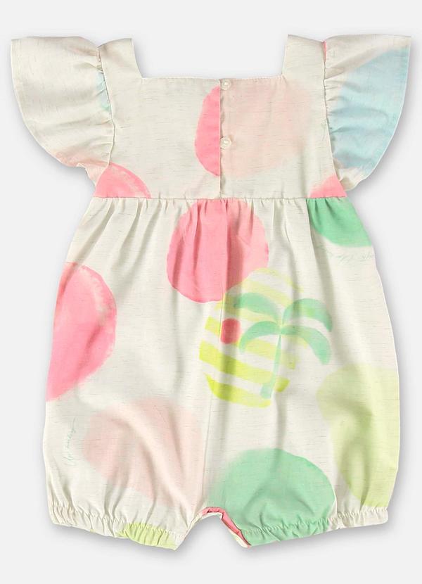 Up Baby - Banho de Sol Bebê Menina em Viscose Rosa 3