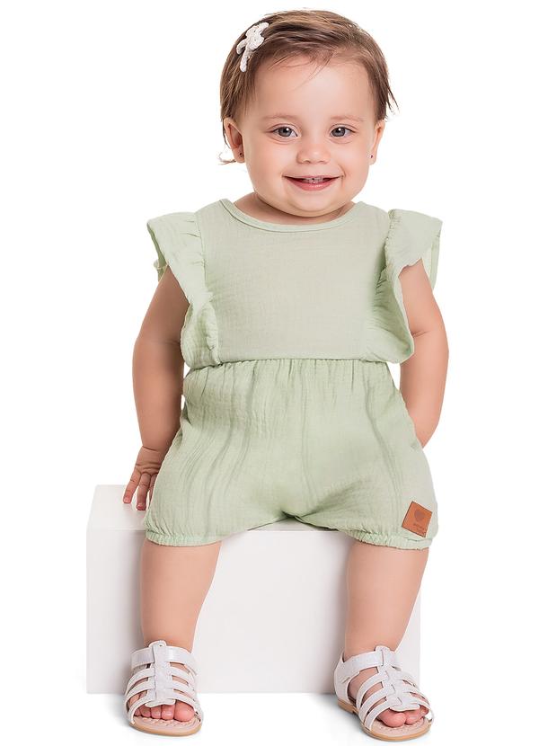 Quimby - Banho de Sol para Bebê Menina Verde