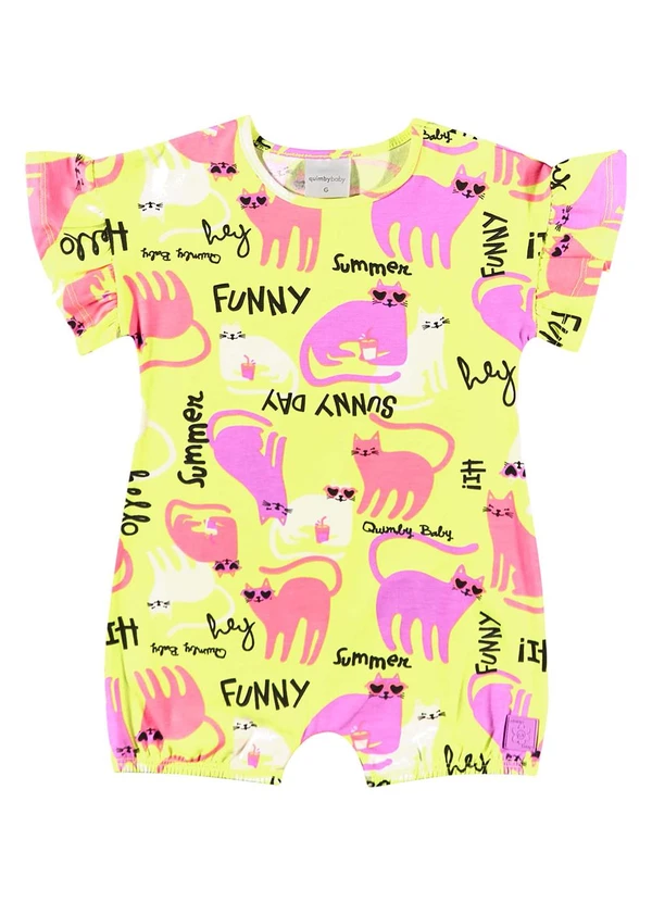 Quimby - Banho de Sol para Bebê Menina Verde 2