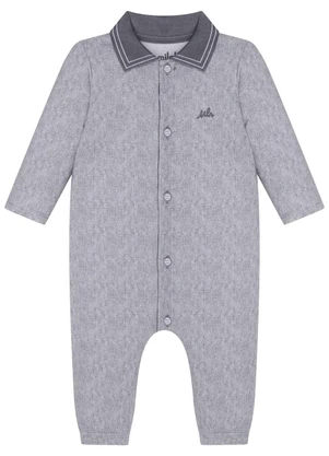 Milon - Macacão Bebê Menino Branco - MILON