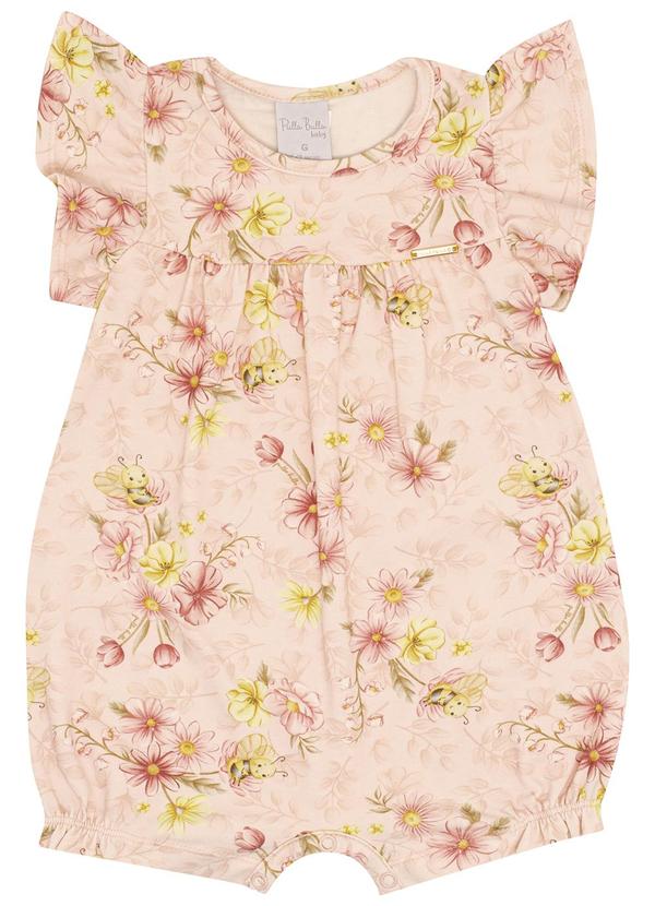 Pulla Bulla - Macacão Cotton Leve Rosa