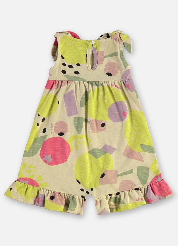 Up Baby - Macacão e Faixa Bebê Bege 6