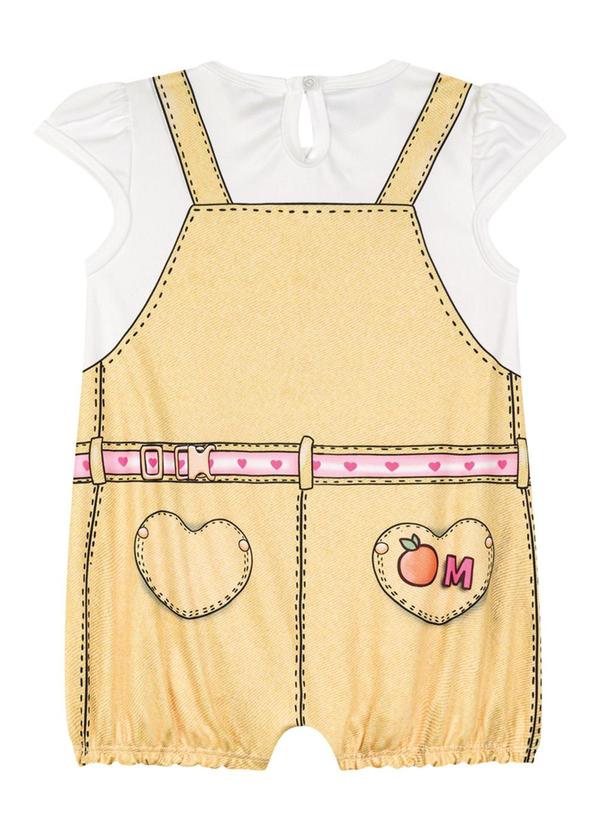 Marlan - Macacão em Malha Newtech Amarelo 2