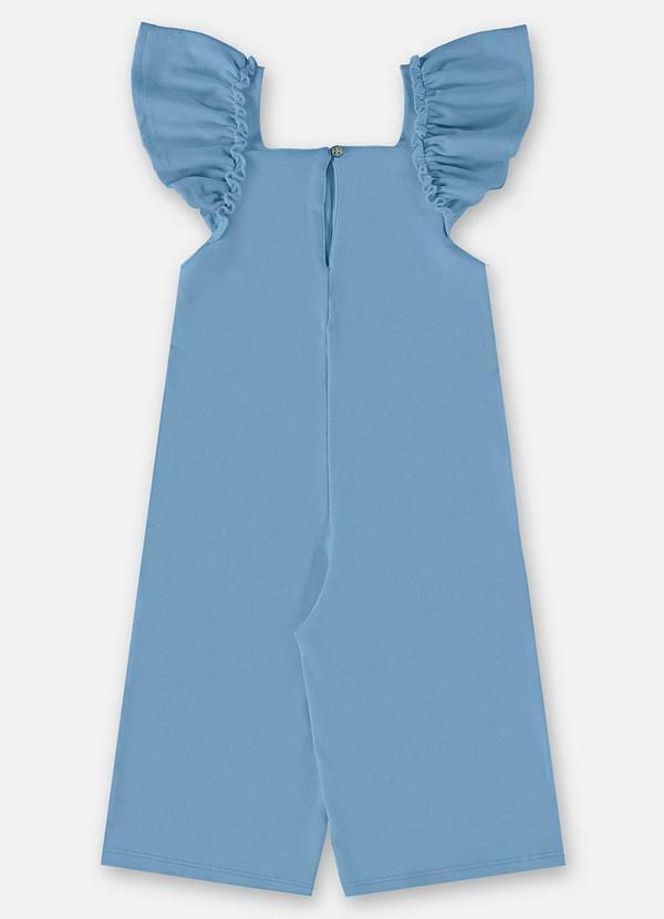 Up Baby - Macacão em Molecotton Azul 2