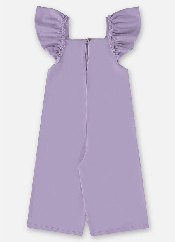 Up Baby - Macacão em Molecotton Roxo 2