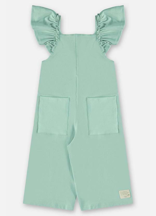 Up Baby - Macacão Infantil para Menina Verde