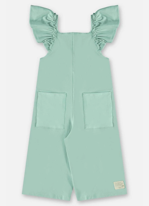 Up Baby - Macacão Infantil para Menina Verde