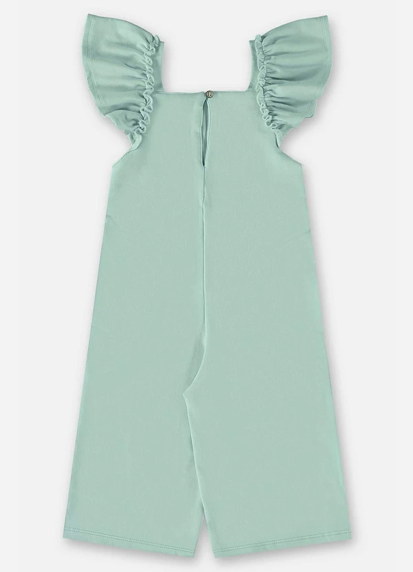 Up Baby - Macacão Infantil para Menina Verde 2