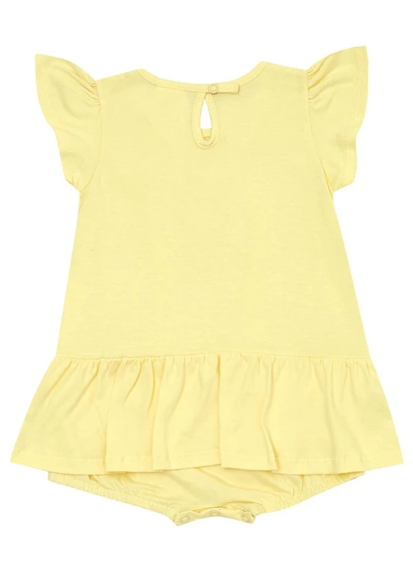 Pulla Bulla - Macacão Malha Amarelo 2