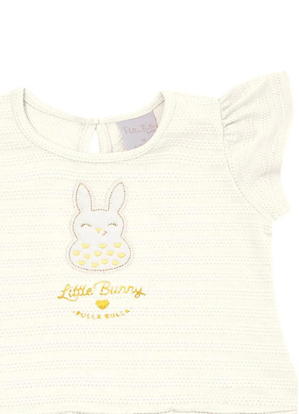 Pulla Bulla - Macacão Malha Bege 2