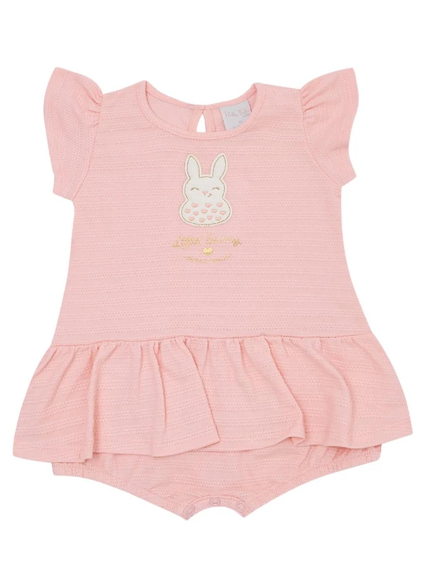 Pulla Bulla - Macacão Malha Rosa 2