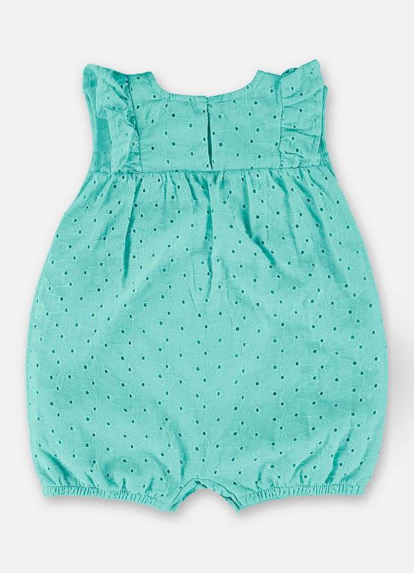 Up Baby - Macaquinho Banho de Sol Bebê em Laise Azul 2