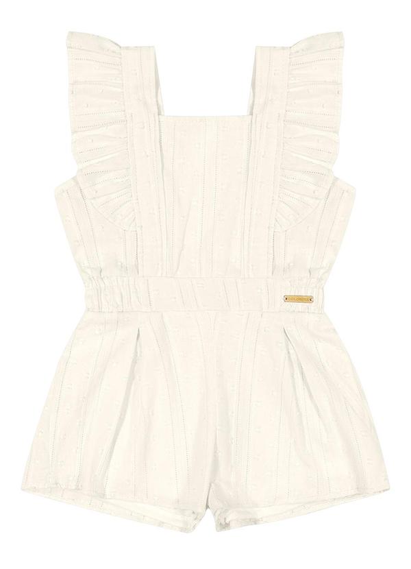 Colorittá - Macaquinho Bebê Texturizado Colorittá Bege