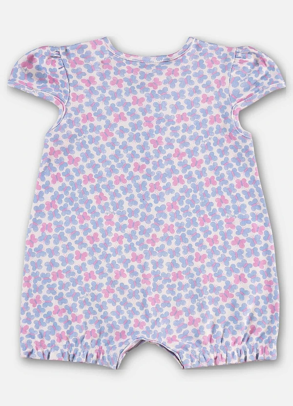 Up Baby - Macaquinho Borboletas Bebê Menina Roxo 3