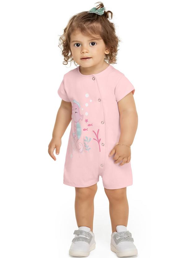 Alenice - Macaquinho Cavalo-Marinho Menina Rosa 1