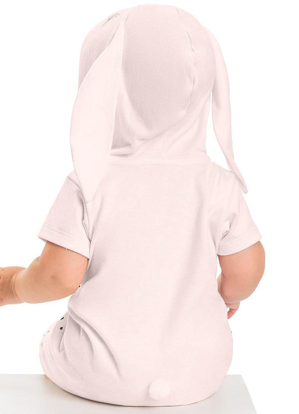 Quimby - Macaquinho Coelho para Bebê Menina Rosa 2