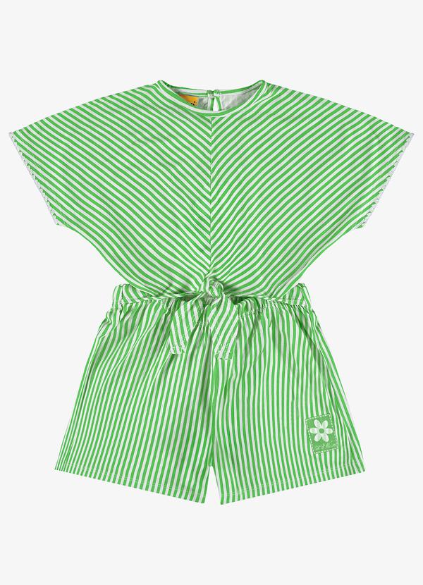 Rovi Kids - Macaquinho com Amarração Rovi Kids Verde