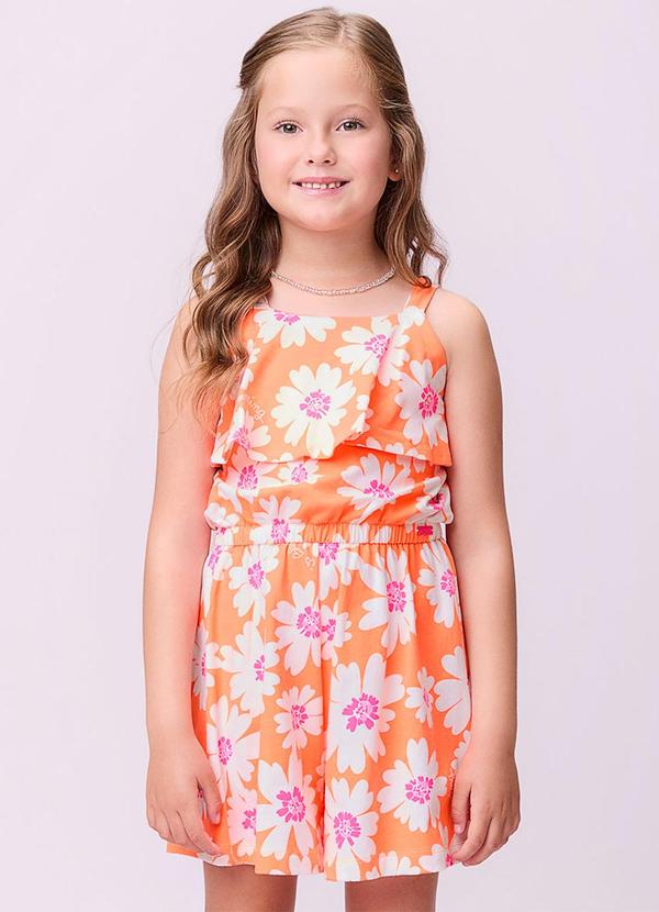 Momi - Macaquinho com Flores Laranja 1