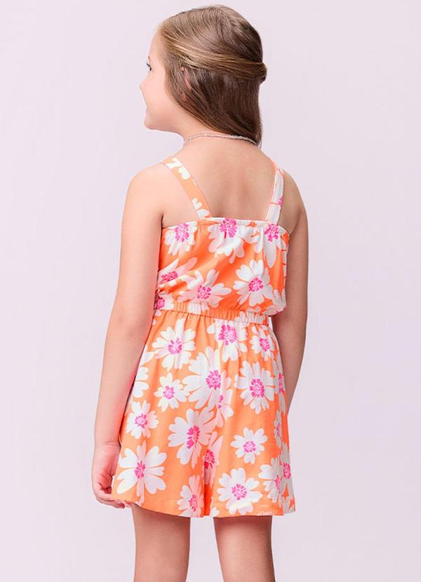 Momi - Macaquinho com Flores Laranja 2