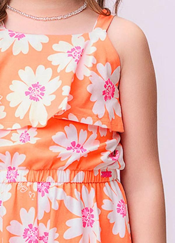 Momi - Macaquinho com Flores Laranja 6