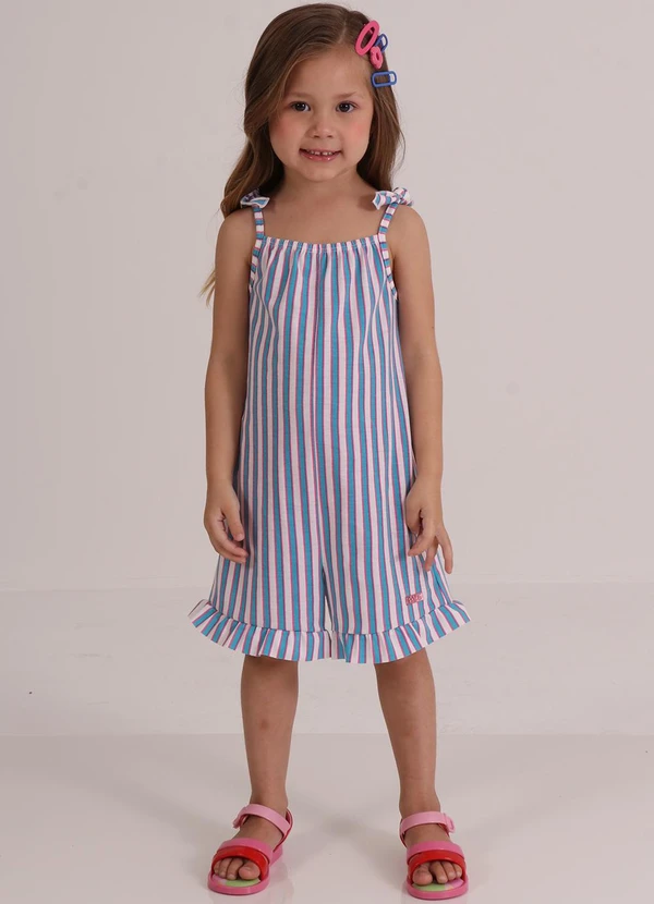 Tink Bink - Macaquinho de Alça Listrado