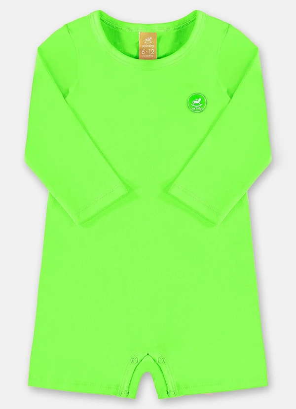 Up Baby - Macaquinho de Praia Proteção Fps+50 Verde 1