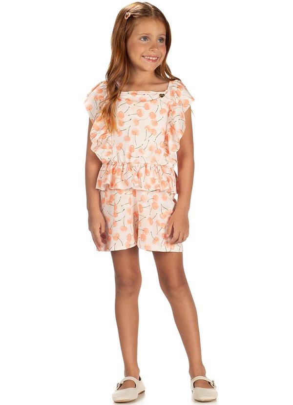 Amada - Macaquinho em Malha Crepe Sublimado Nude