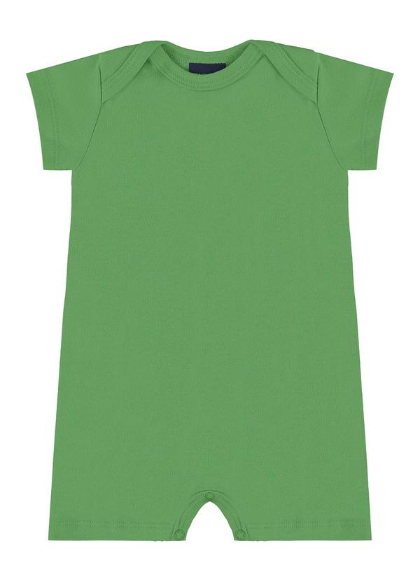 Guloseima - Macaquinho em Suedine Unissex Bebê Verde