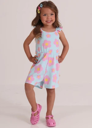 Tink Bink - Macaquinho Estampado Floral - TINK BINK