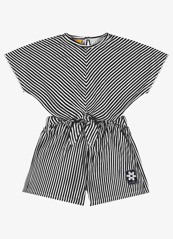 Rovi Kids - Macaquinho Infantil com Amarração Azul