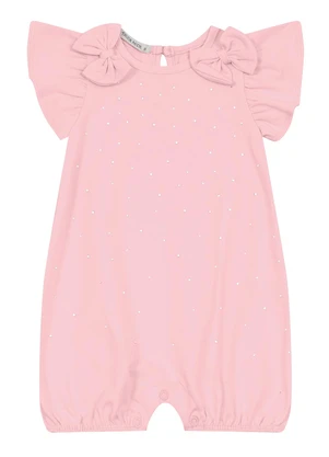 Trick Nick - Macaquinho Infantil Feminino Rosa - TRICK NICK