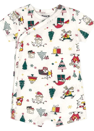 Trick Nick - Macaquinho Infantil Natal Bege - TRICK NICK
