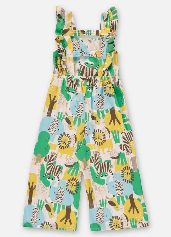 Up Baby - Macaquinho Infantil para Menina Verde 4