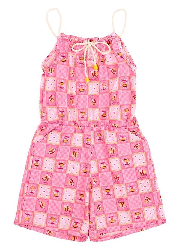 Soft Bonni - Macaquinho Infantil Rosa