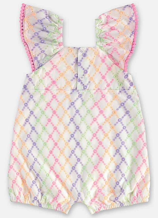 Up Baby - Macaquinho Laise Bebê Menina Bege 3