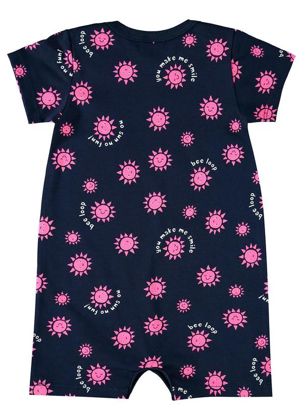 Bee Loop - Macaquinho para Bebê Menina Azul 2