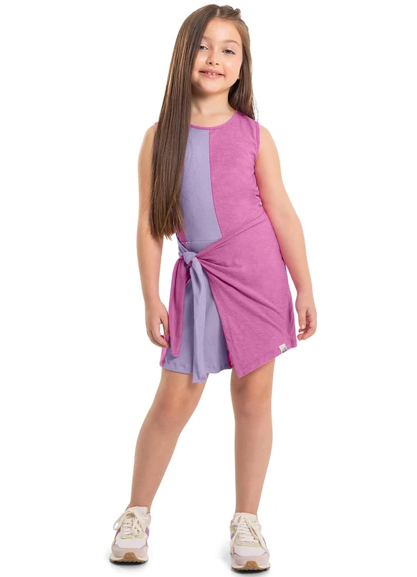 Gloss - Macaquinho Regata Infantil Rosa