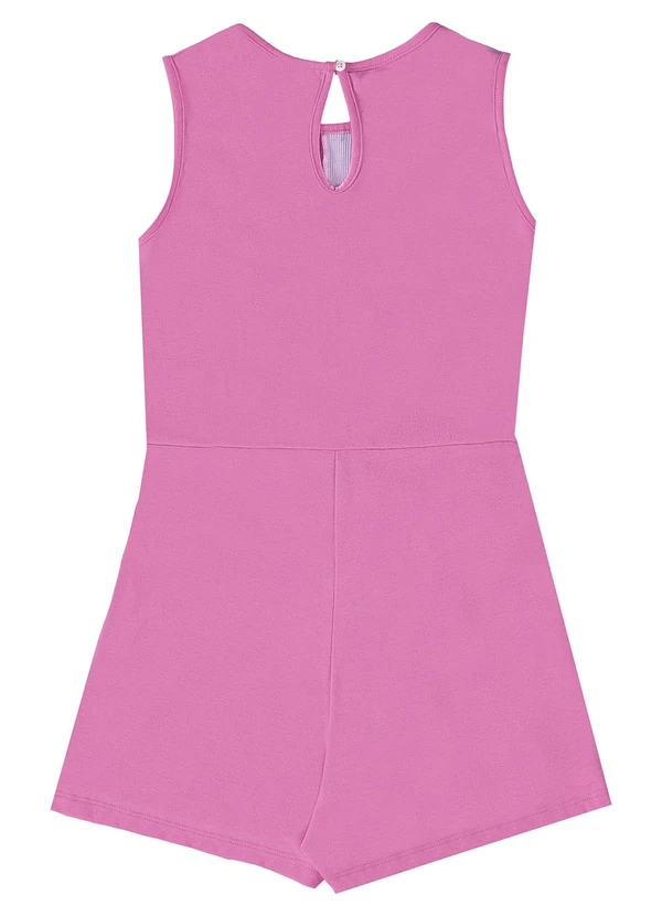 Gloss - Macaquinho Regata Infantil Rosa 4