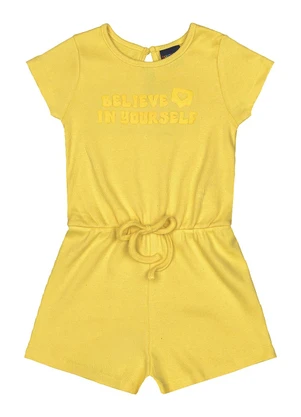 Guloseima - Macaquinho Ribana Canelada Amarelo - GULOSEIMA