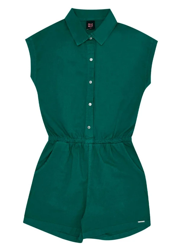 Pulla Bulla - Macaquinho Sarjas Menina Verde